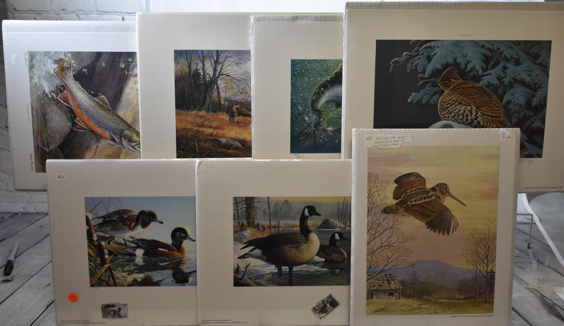 Group of Wildlife Prints by Ned Smith & others (1 of 11)