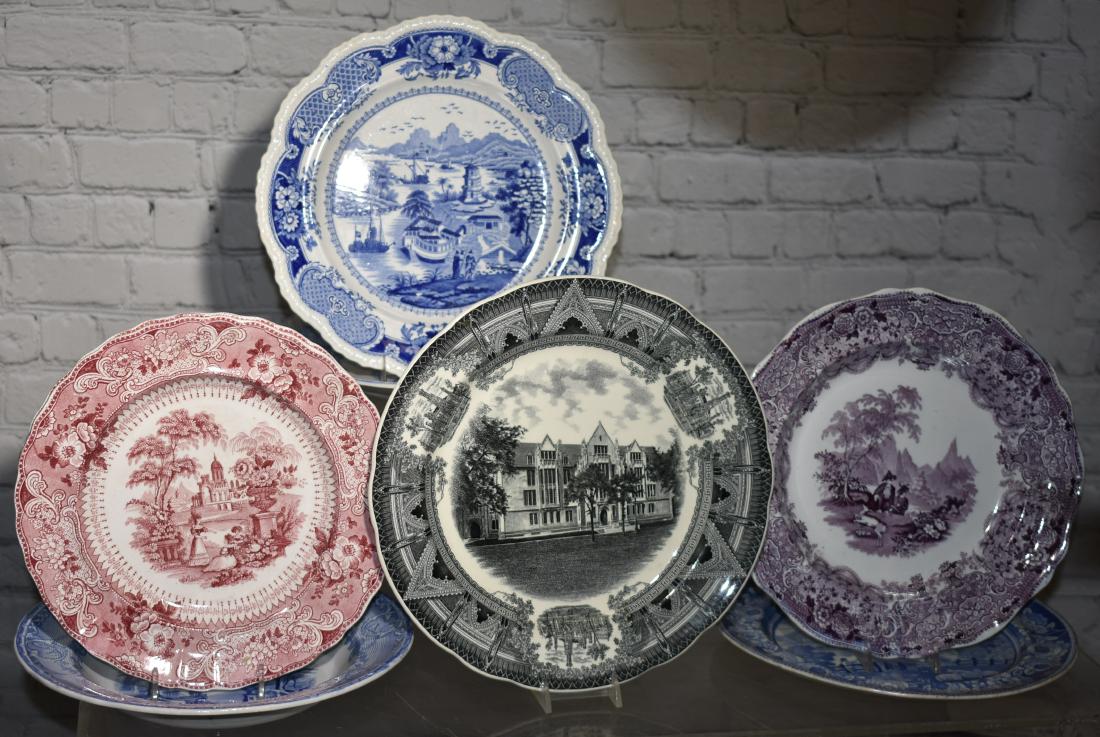 Collection of 19th C Transfer Ware (1 of 9)