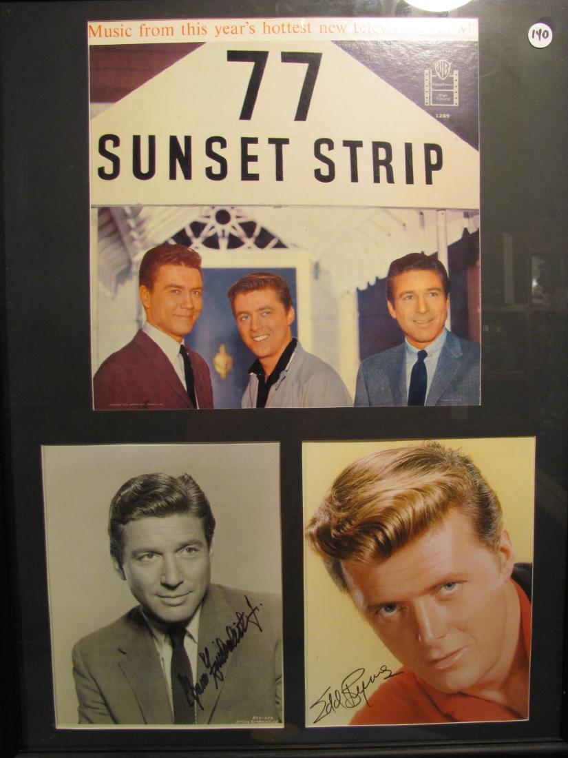 77 Sunset Strip music album 1959 and cast photos