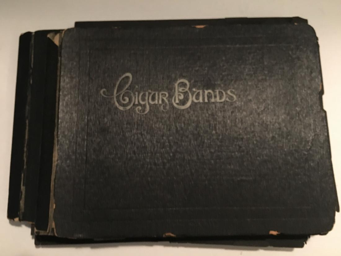 Vintage cigar band collection/many Cuban: Approx. 300 vintage cigar bands including Romeo Habana, La Garnita, Flor Fina/Habana, Romeo Julietta Habana. Bands in good condition, books are not. Images are examples of contents / not all are shown
