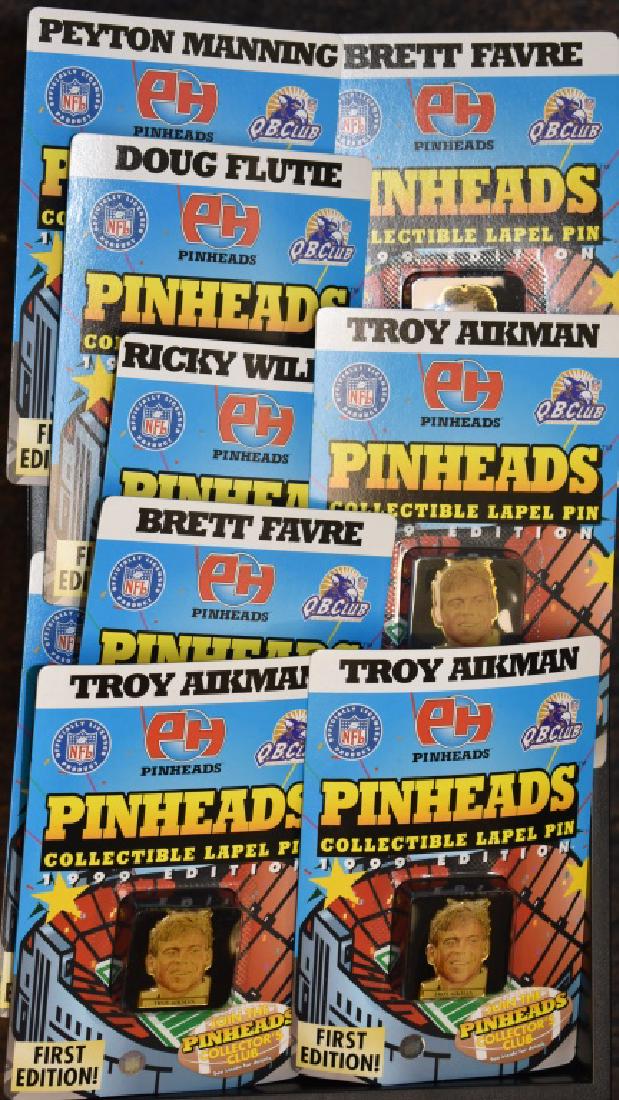 Collection of NFL Pin Heads (1 of 1)