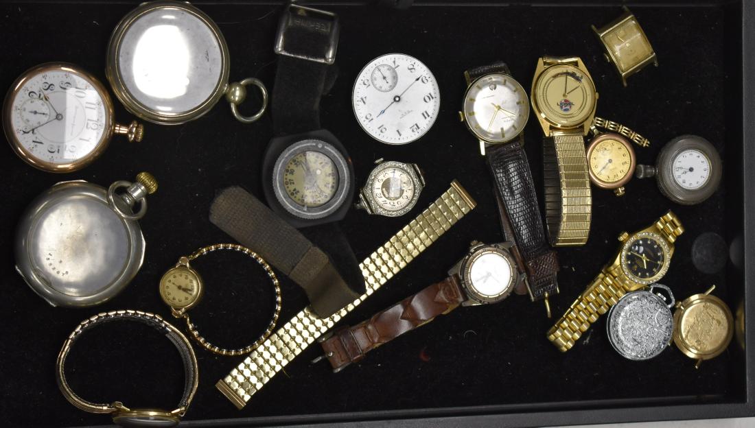 Collection of Wrist and Pocket Watches (1 of 1)