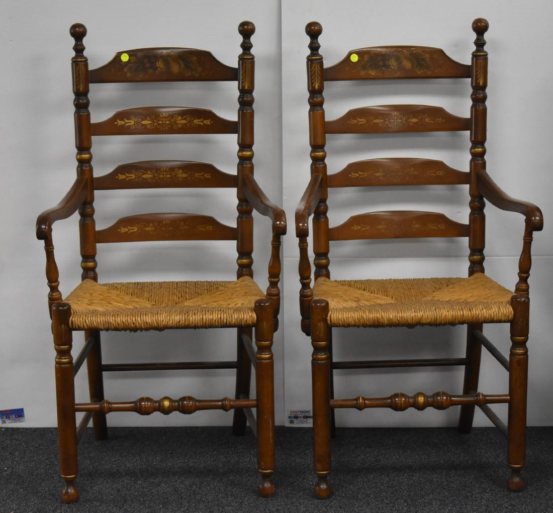 Pair of Hitchcock Arm Chairs (1 of 2)