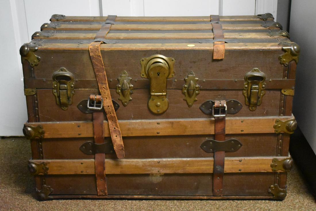 19th Century Steamer Trunk (1 of 2)