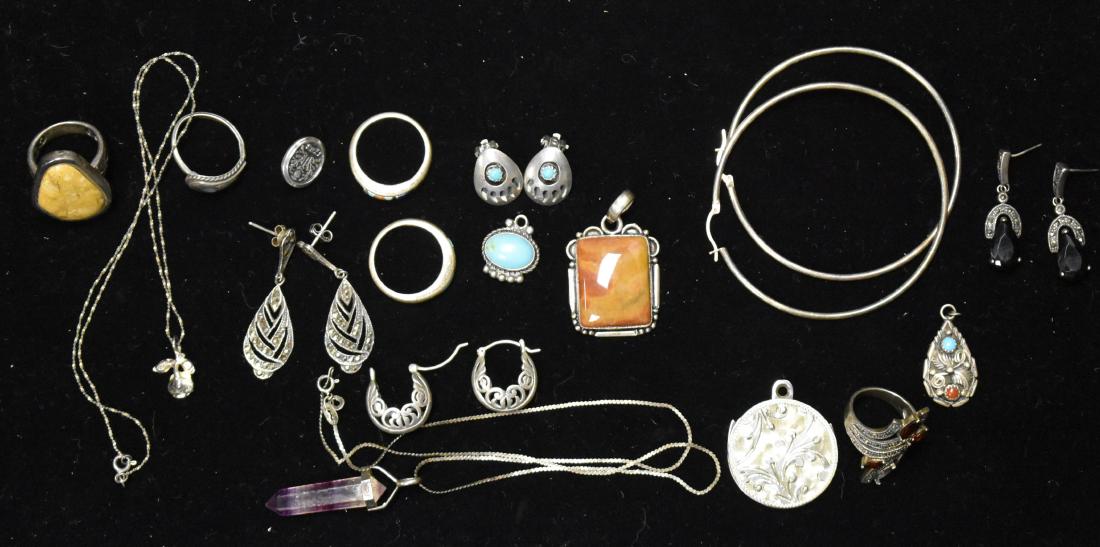 Sterling Jewelry Grouping (1 of 3)