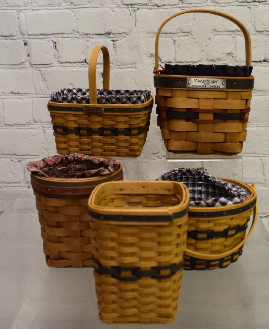Grouping of Longaberger Baskets (1 of 6)