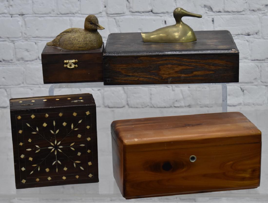 Collection of Wooden Boxes (1 of 6)
