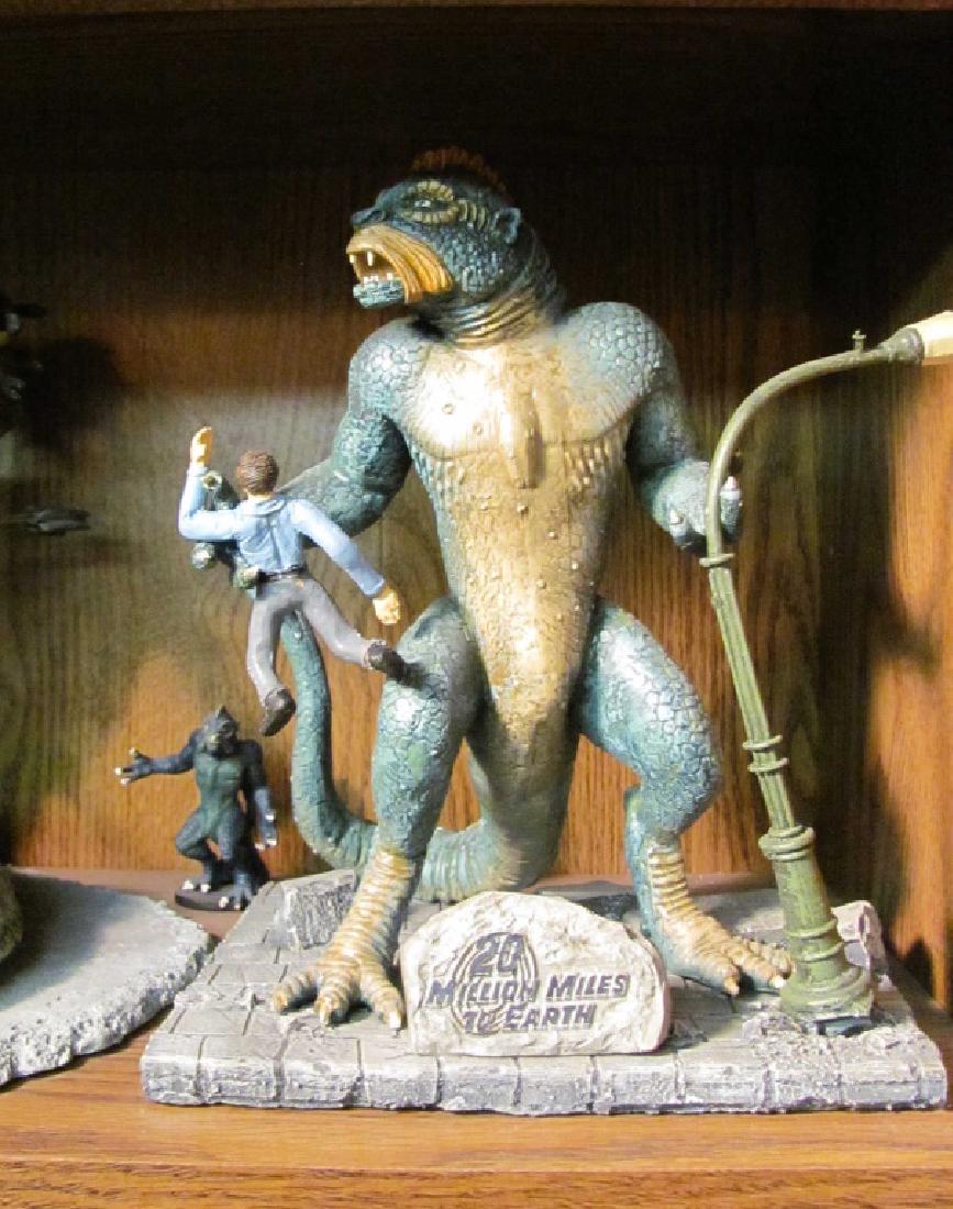 The Ymir resin model assembled w/orig box: The Ymir from 20 Million Miles to Earth (Columbia Pictures 1985). Classic 1991 Kit#145. Assembled. Custom Painted.
