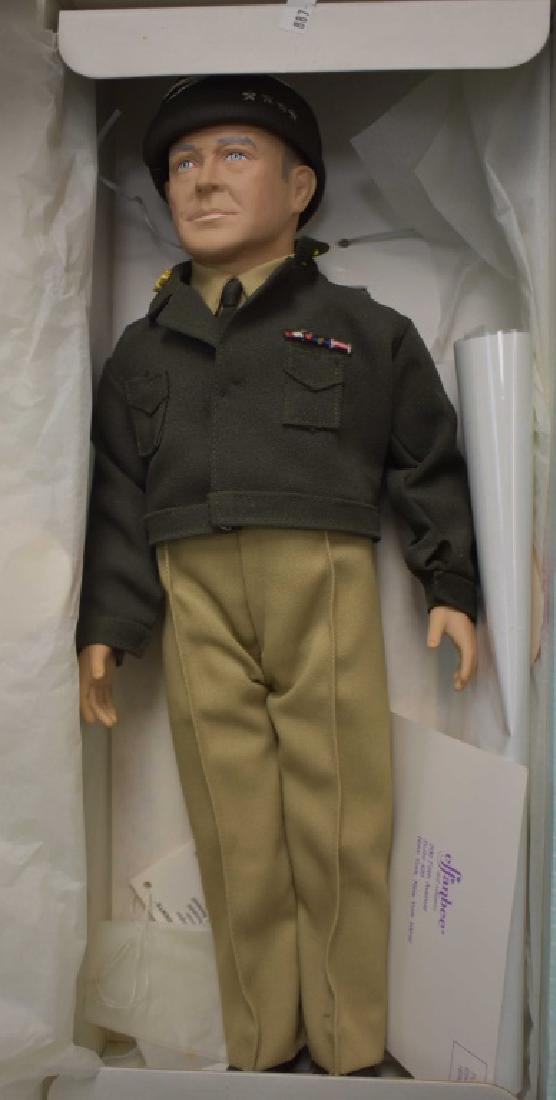 Effanbee Dwight Eisenhower Doll: Item measures approx. 16"h. It depicts Dwight Eisenhower in military dress.
