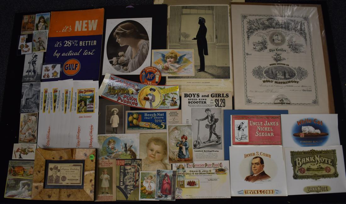 Advertising Ephemera Grouping (1 of 6)