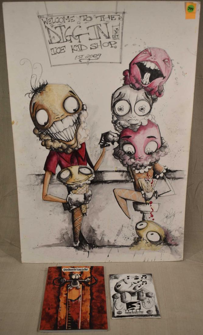 Original Art & Autographed Book by Sean Dietrich (1 of 7)