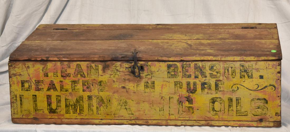 Paint Decorated Salesman Wagon Box (1 of 7)