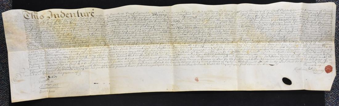 Philadelphia Indenture - 1711 (1 of 7)