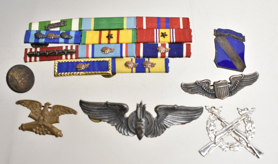 Sterling and Other Military Pins (1 of 6)