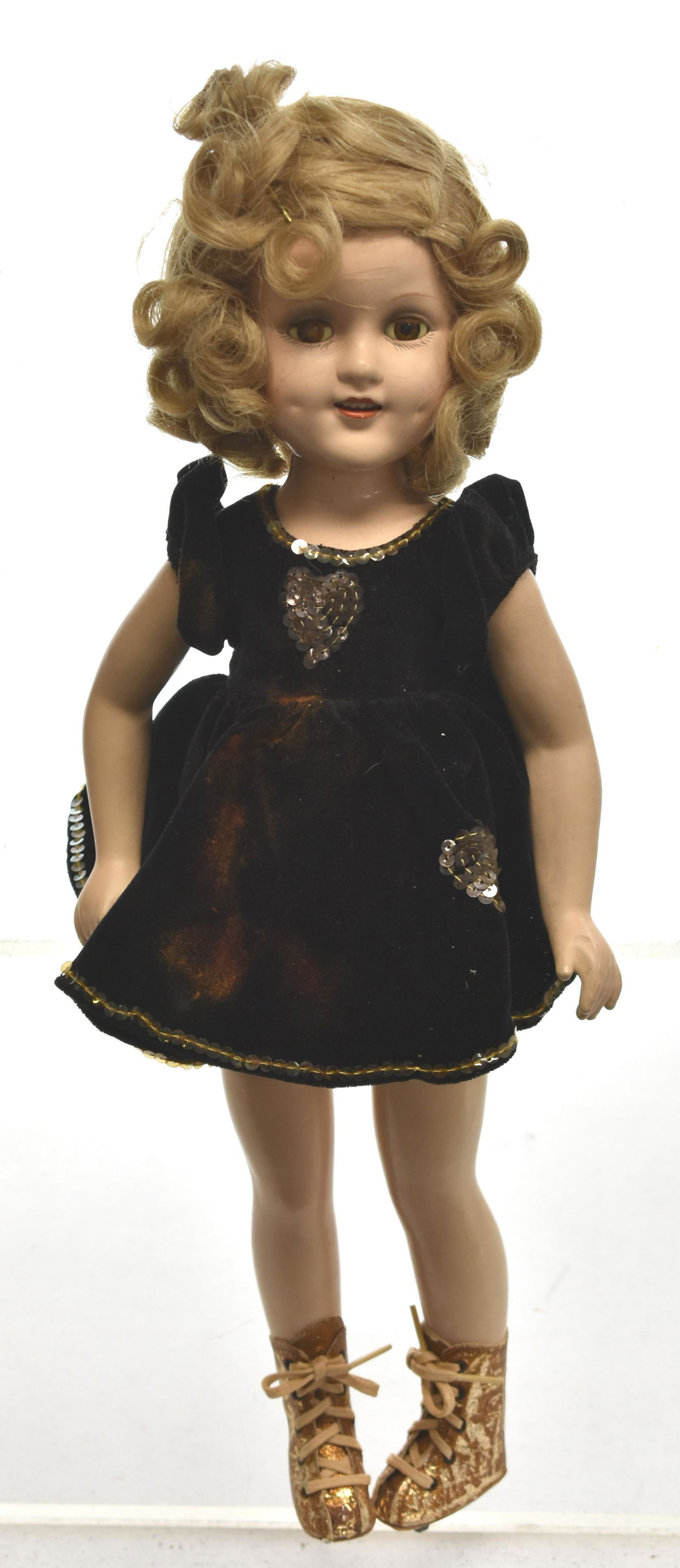 1930's "Sonja Henie" Composition Doll (1 of 2)