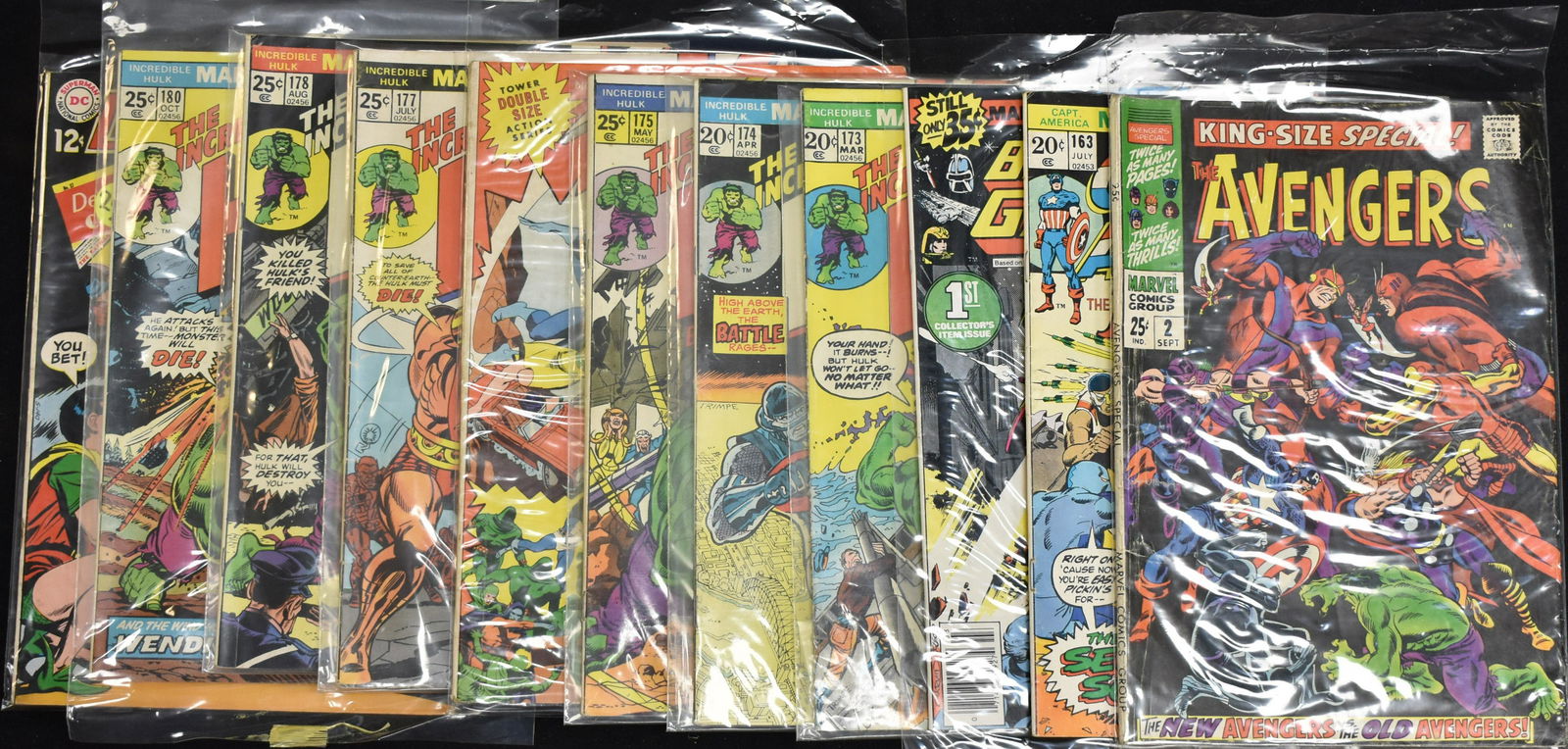 Eleven Vintage Super Hero Comics (1 of 1)