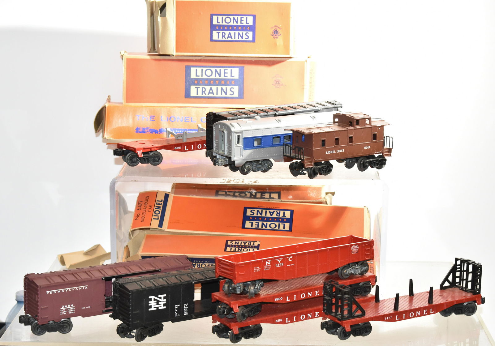 vintage lionel train cars