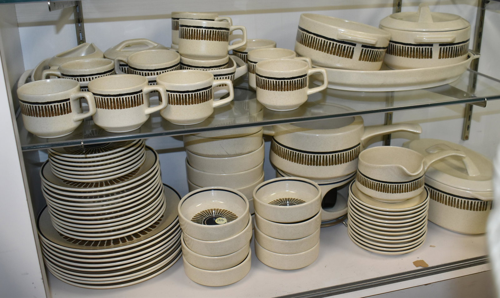 Partial Lenox Temper-ware Percussion Dishware Set (1 of 7)
