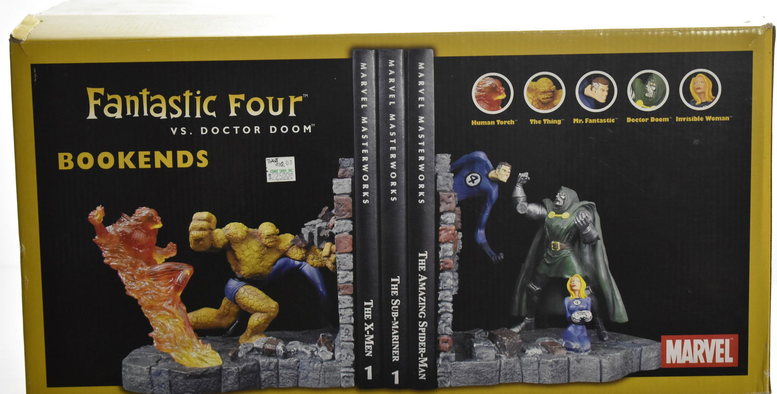 Marvel's Fantastic Four vs. Doctor Doom Book Ends (1 of 2)