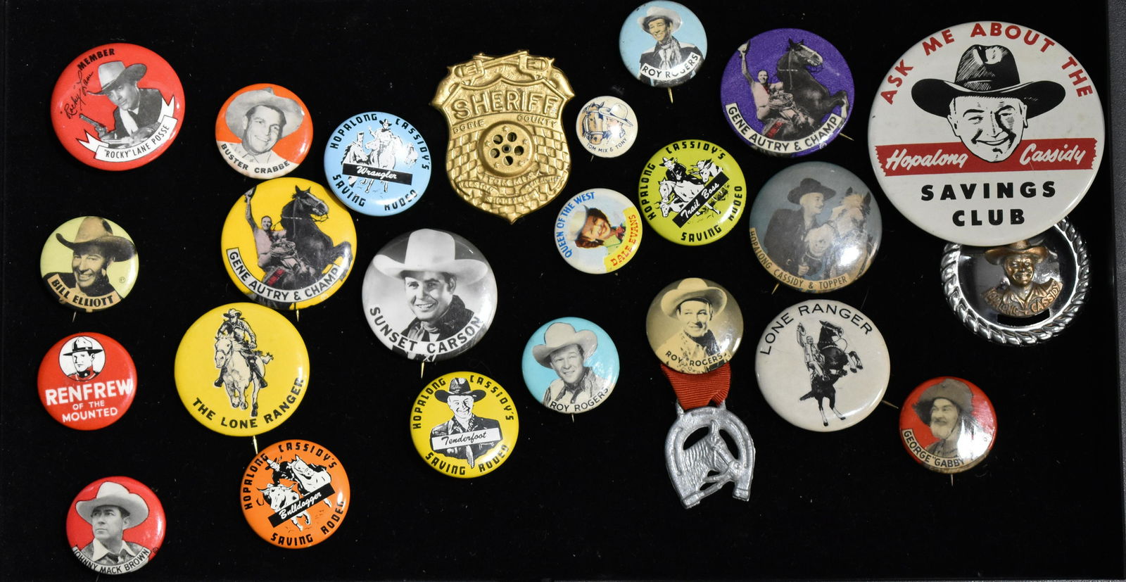 Twenty-four Premiums - 1950s Cowboy Related (1 of 1)