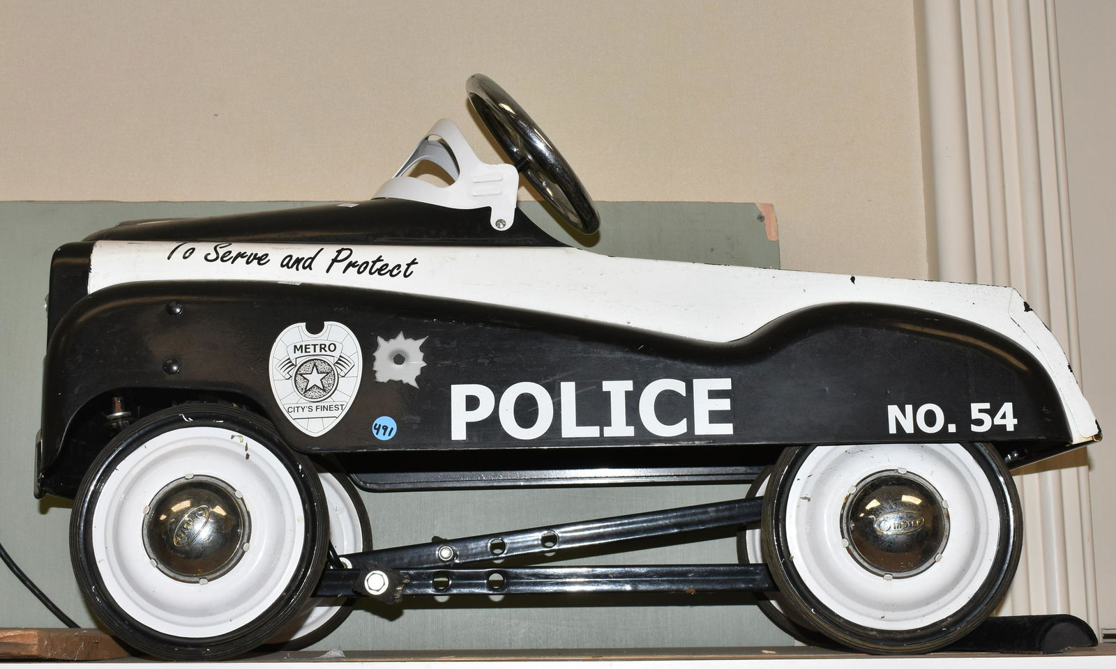 instep police pedal car