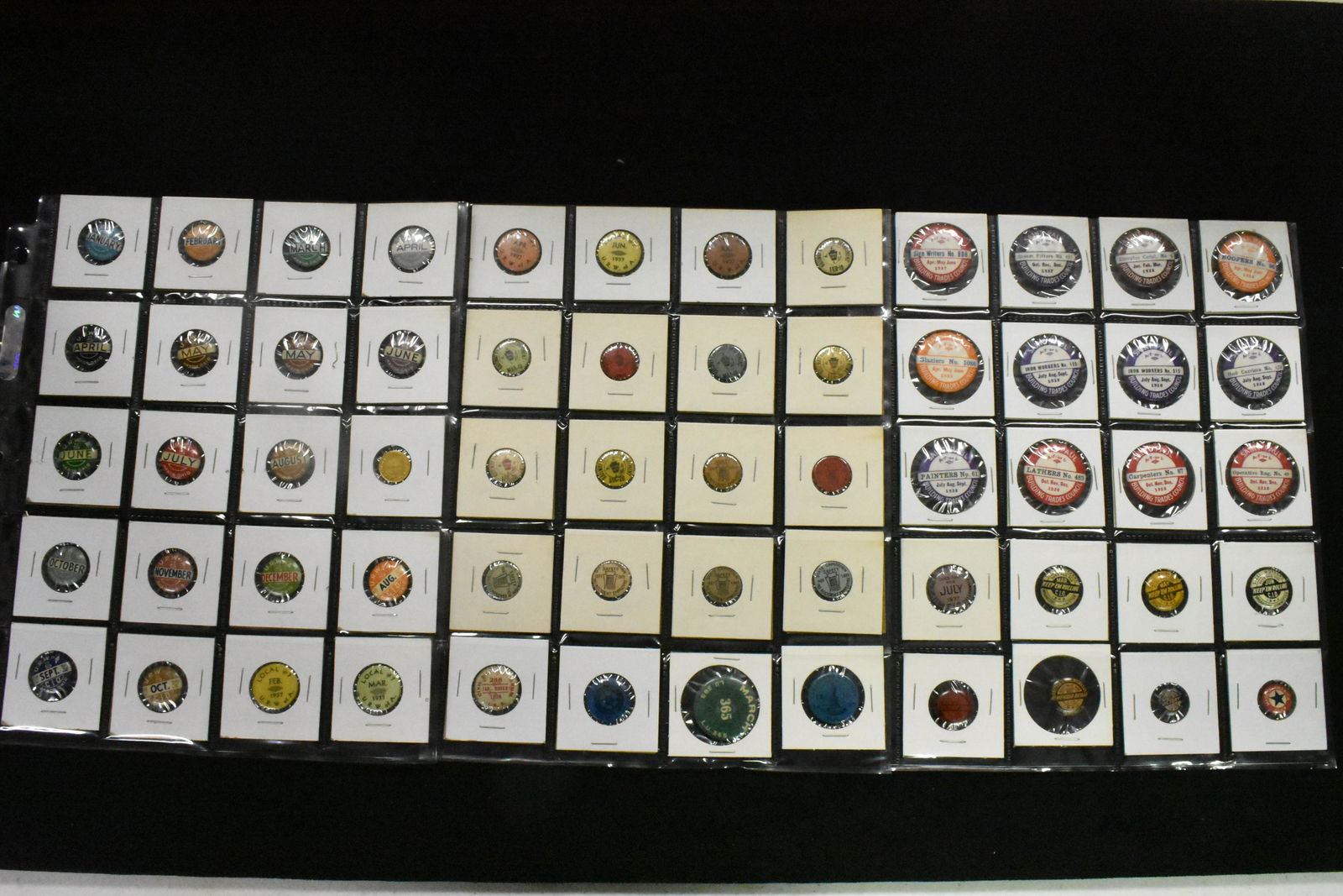 Vintage Union Pin Backs Collection (1 of 20)