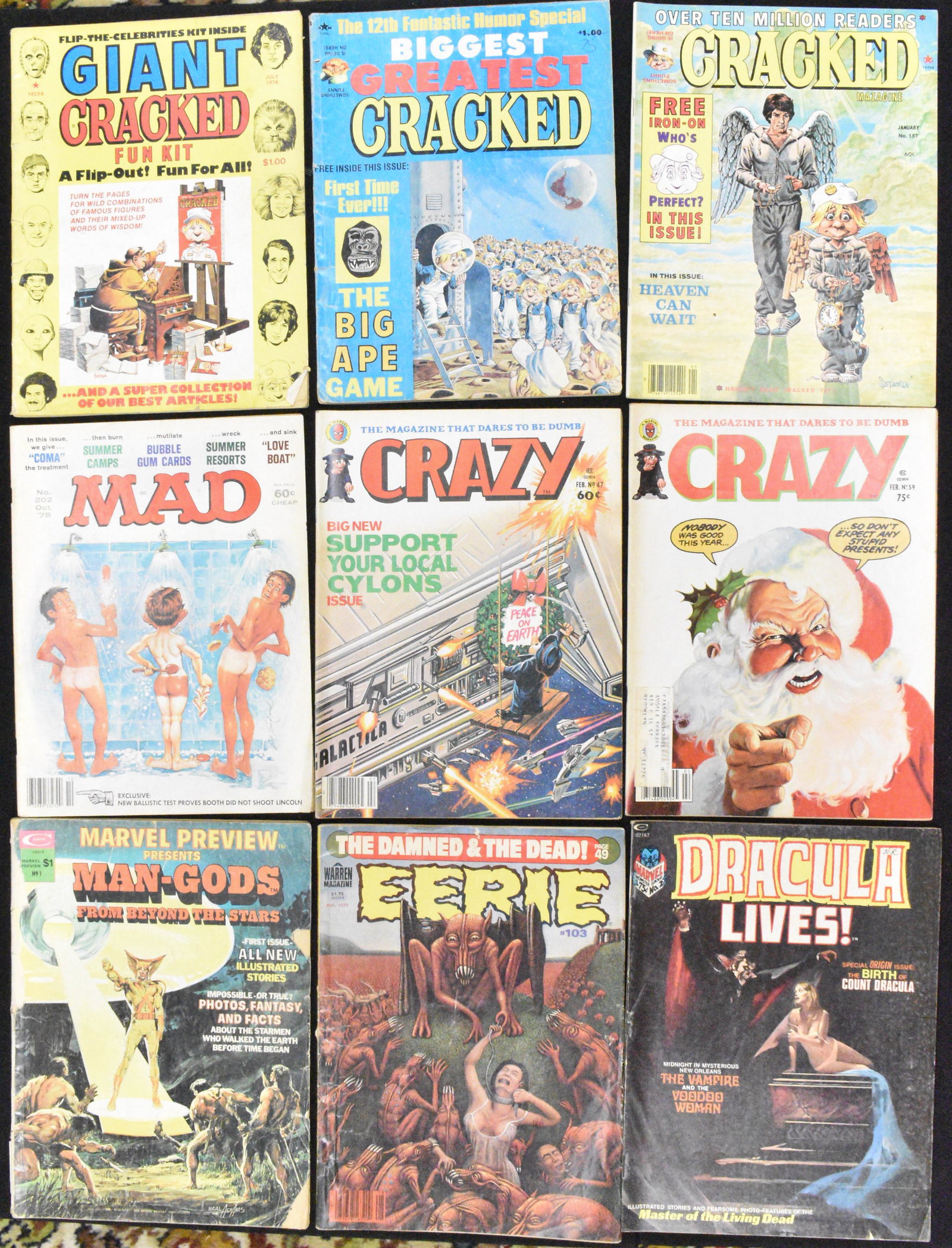 Grouping of Horror and other Comics (1 of 4)