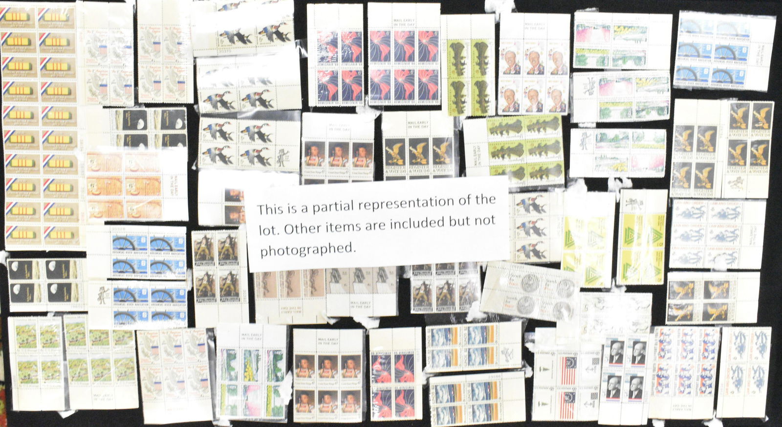 Collection of Vintage Stamp Sheets (1 of 2)