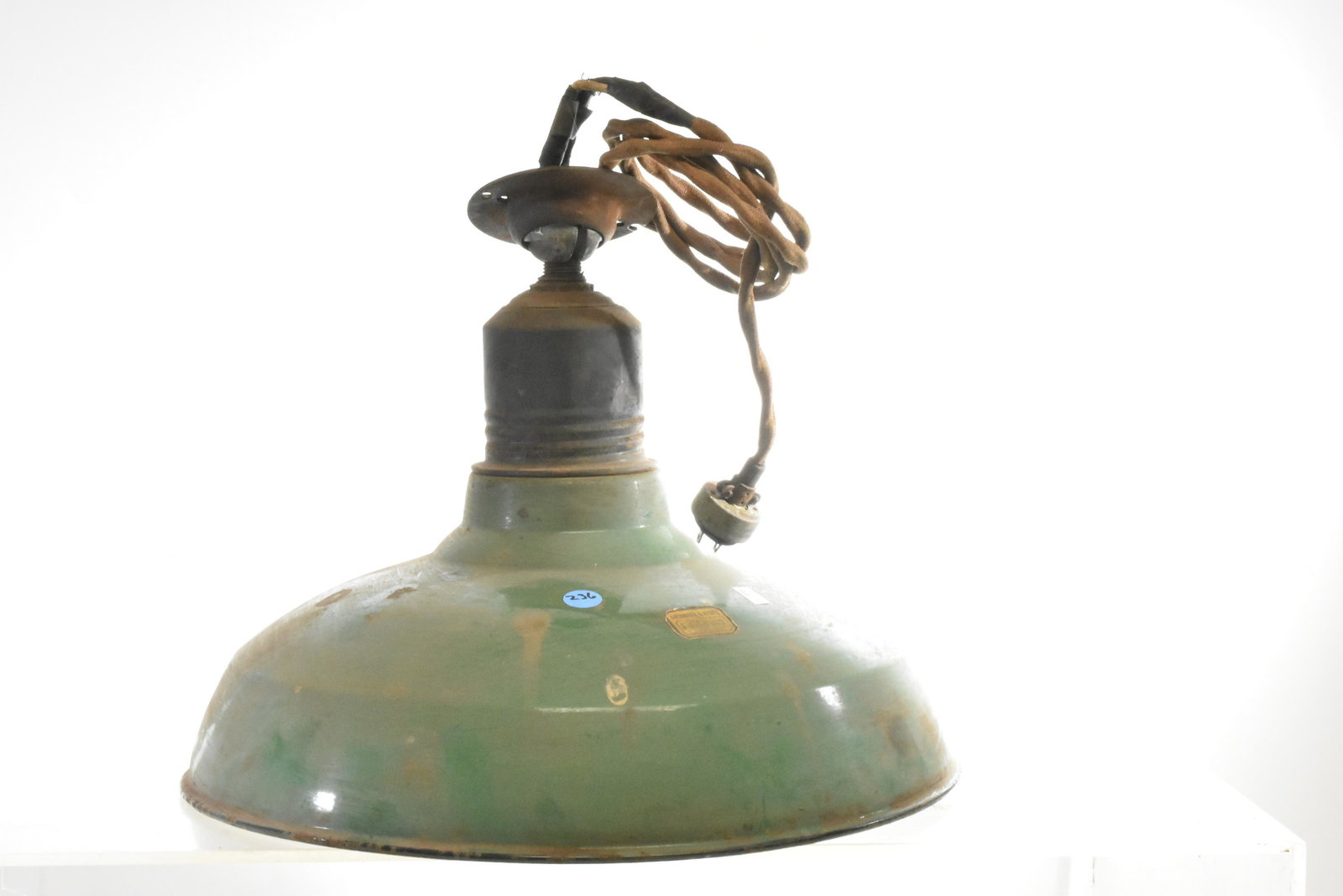 "Overbach & Ayres" Industrial Hanging Lamp (1 of 4)