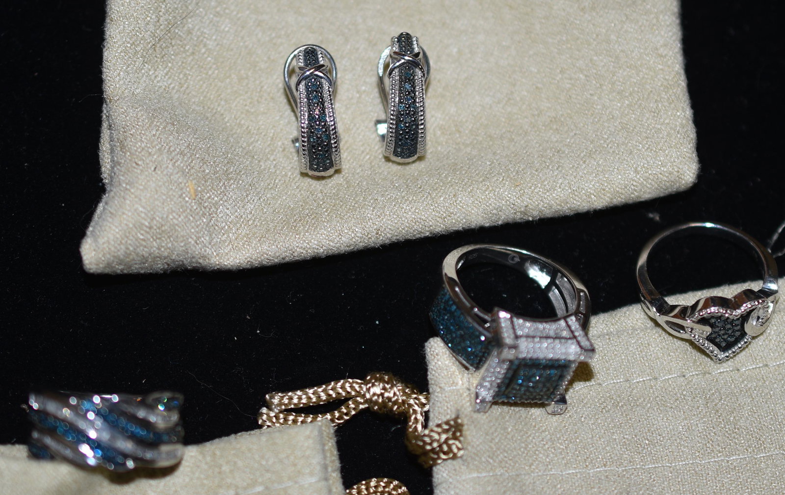 Sterling and Diamond Jewelry Collection (1 of 4)