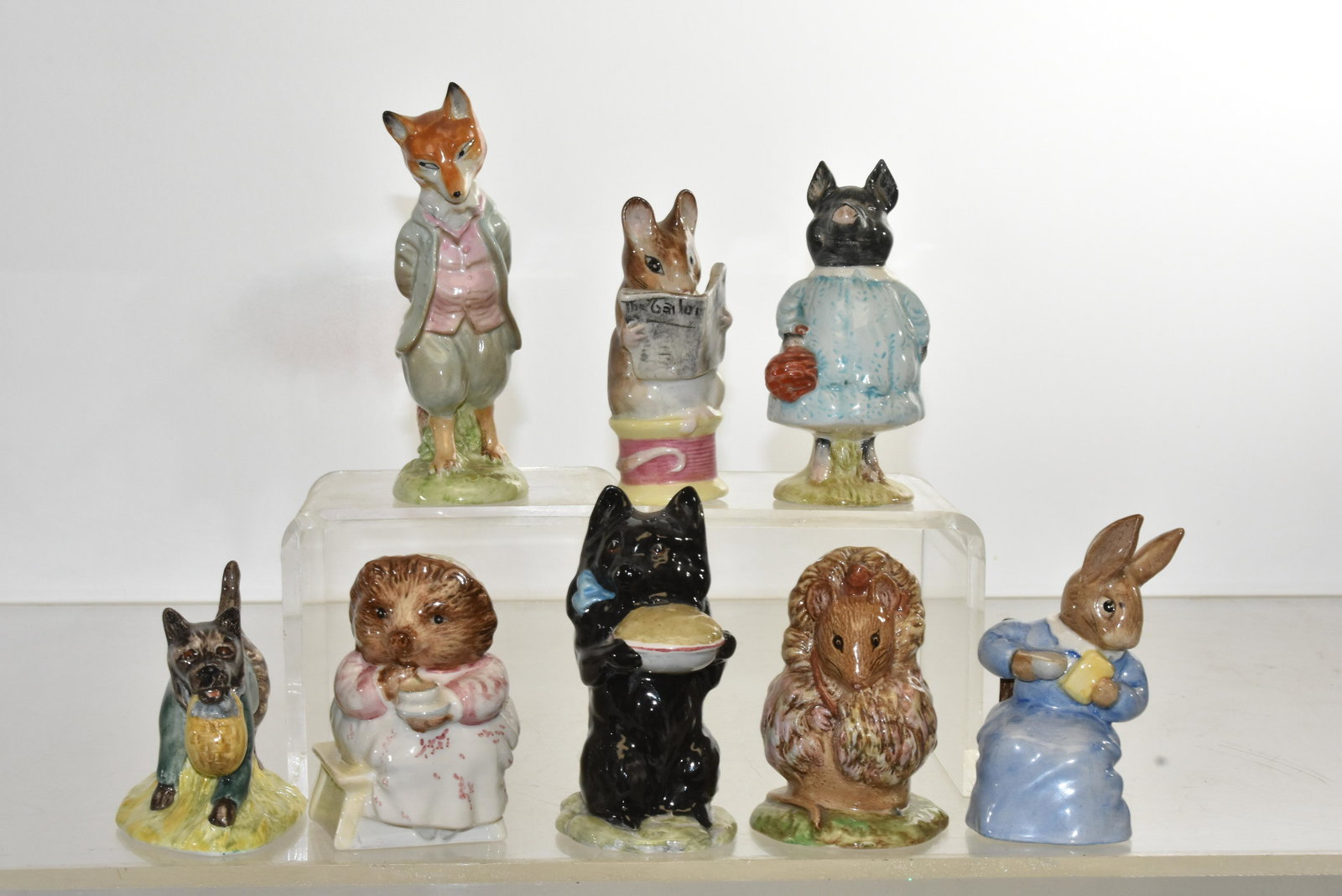 Eight Beswick Beatrix Potter Figures (1 of 17)