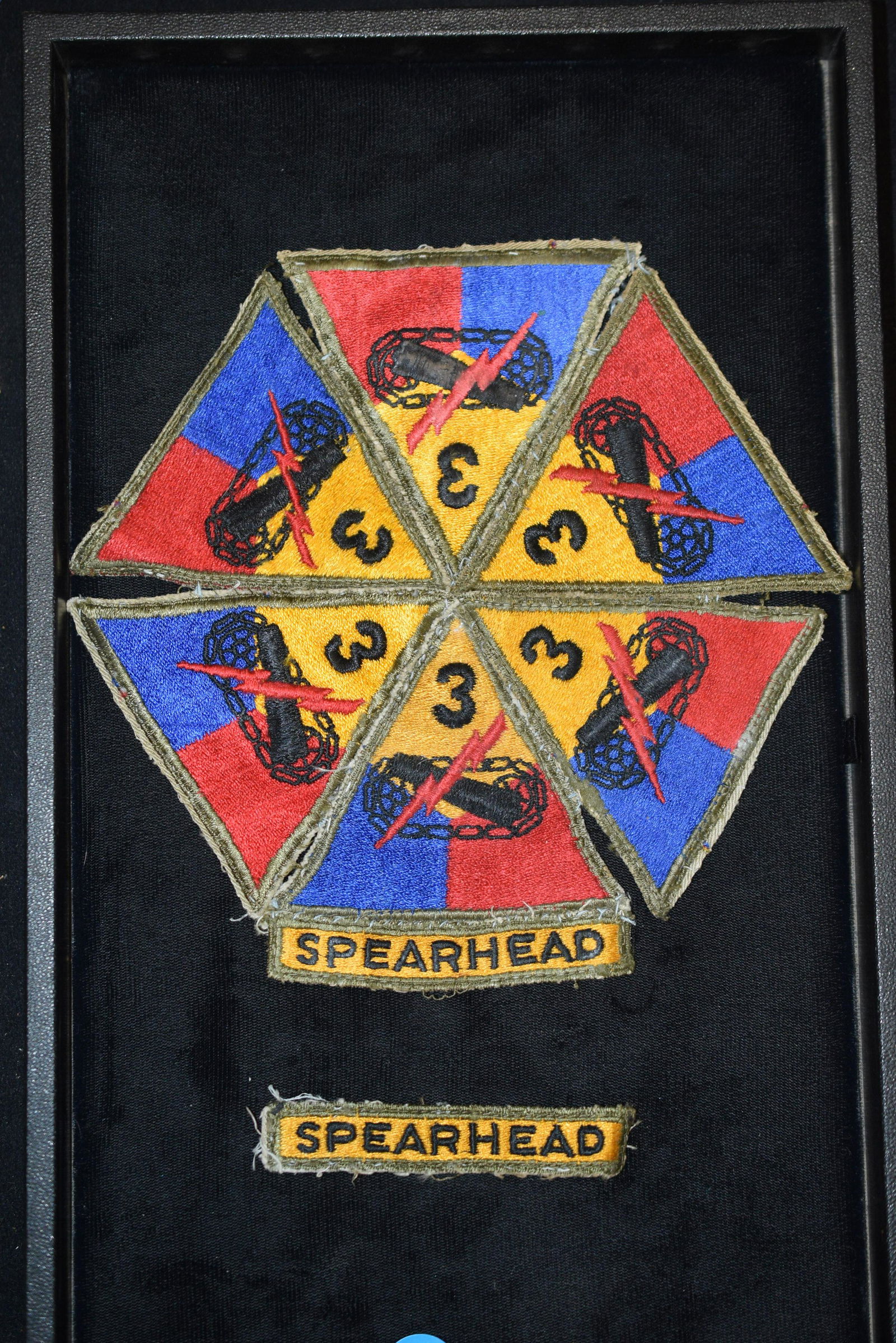 Vintage Spearhead US Army Patches (1 of 1)