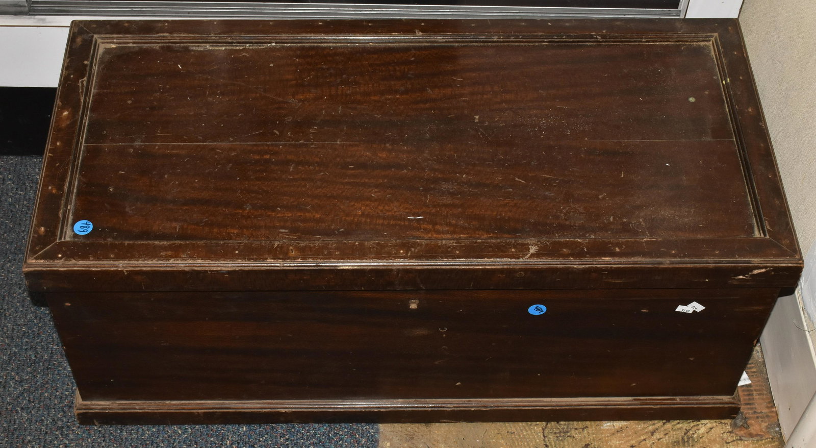 Vintage Mahogany Cabinet Makers Tool Box (1 of 4)