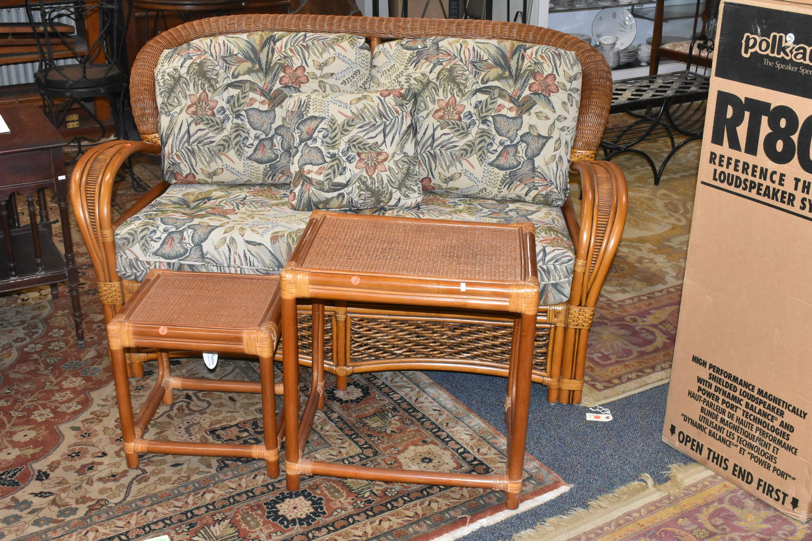 Three Piece Rattan Set by Palm Springs (1 of 4)