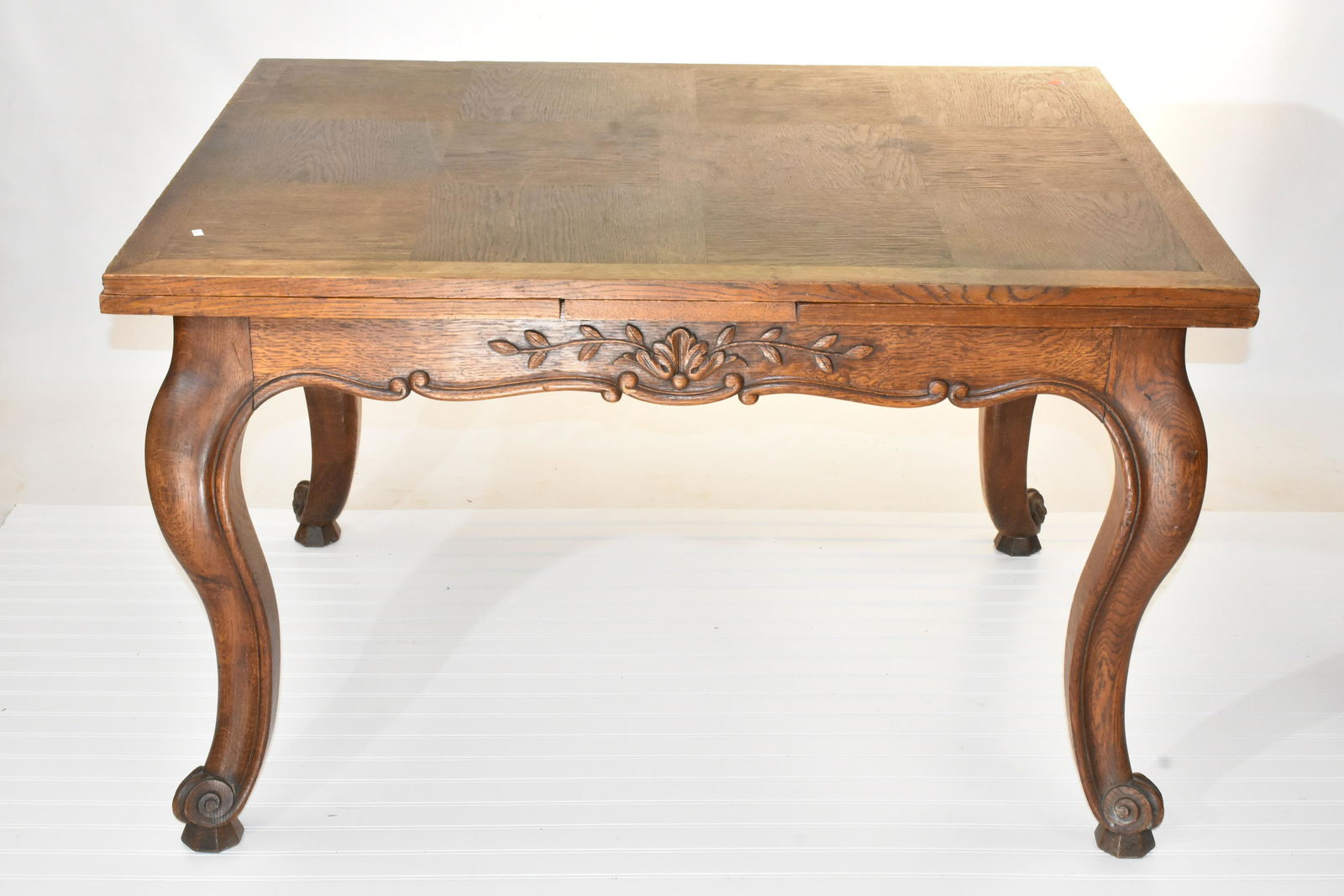 Victorian Oak Table with Pull Outs (1 of 6)