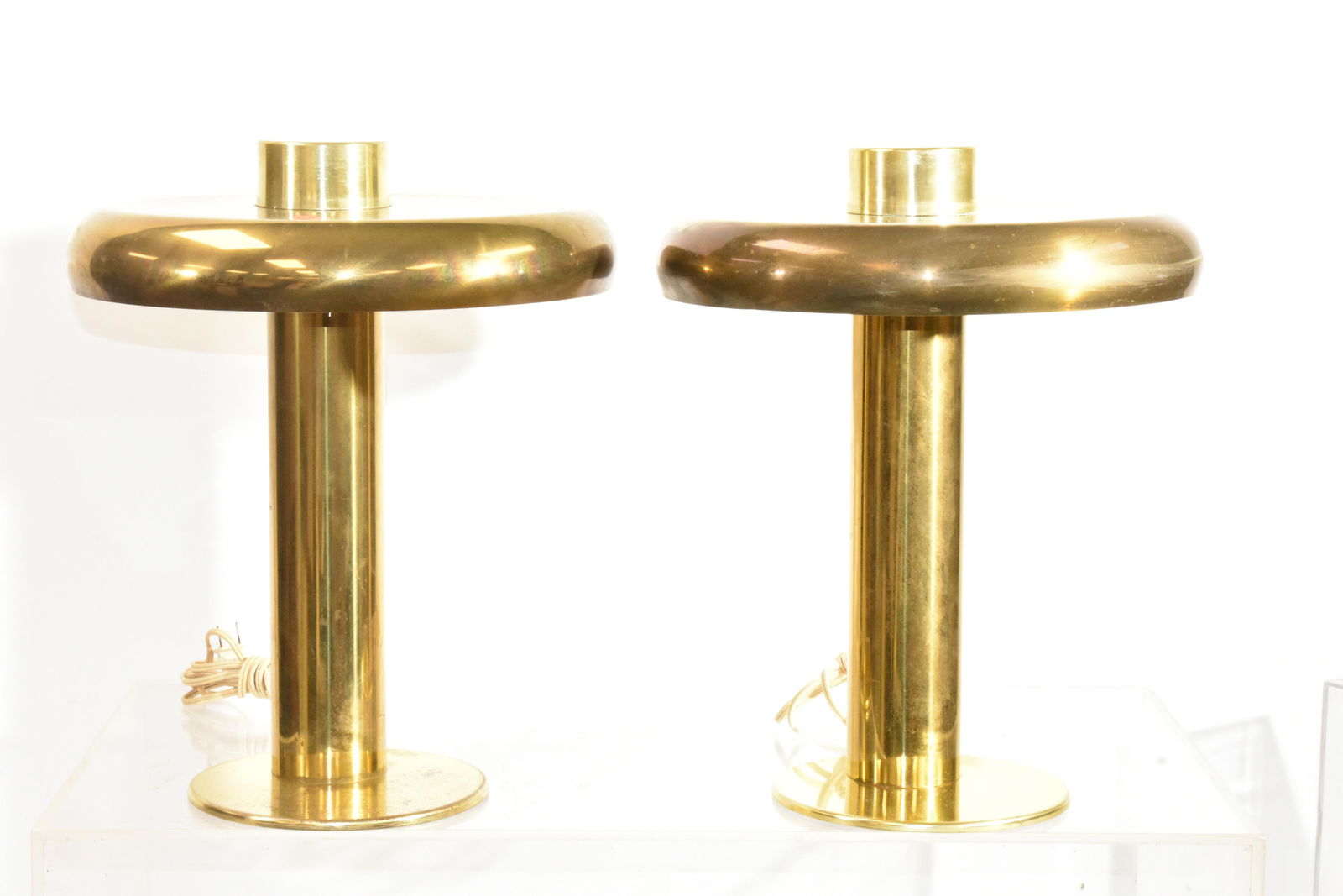 Pair of Post Modern Laurel Table Lamps (1 of 4)