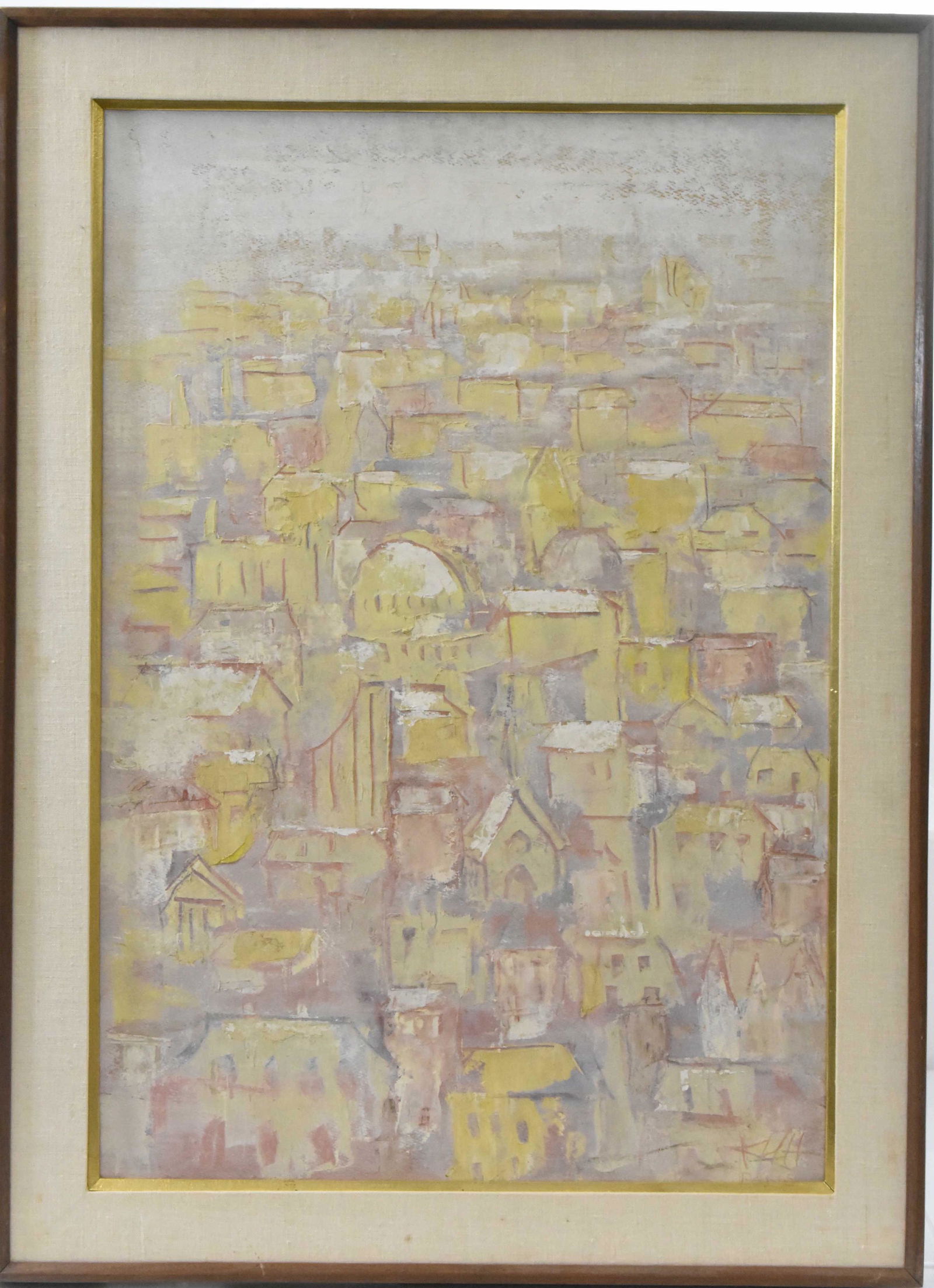 Post Modern Painting Titled "Paris" (1 of 3)