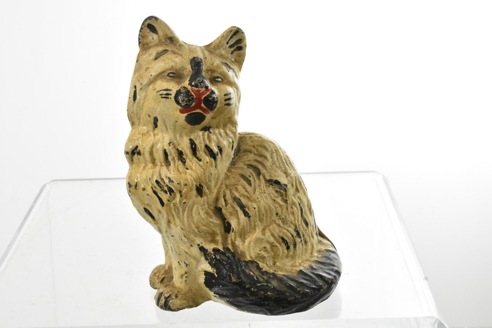 Early Cast Iron Cat Door Stop (1 of 4)