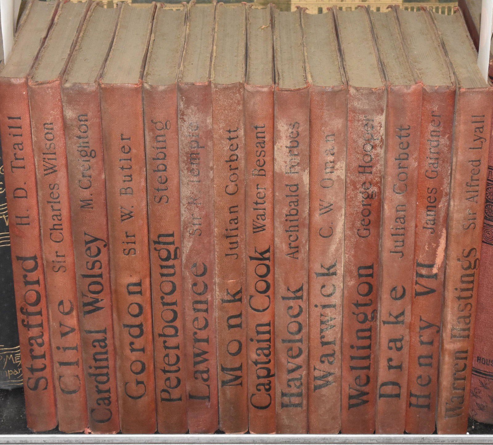 1890 "English Men of Action" Book Set (1 of 3)