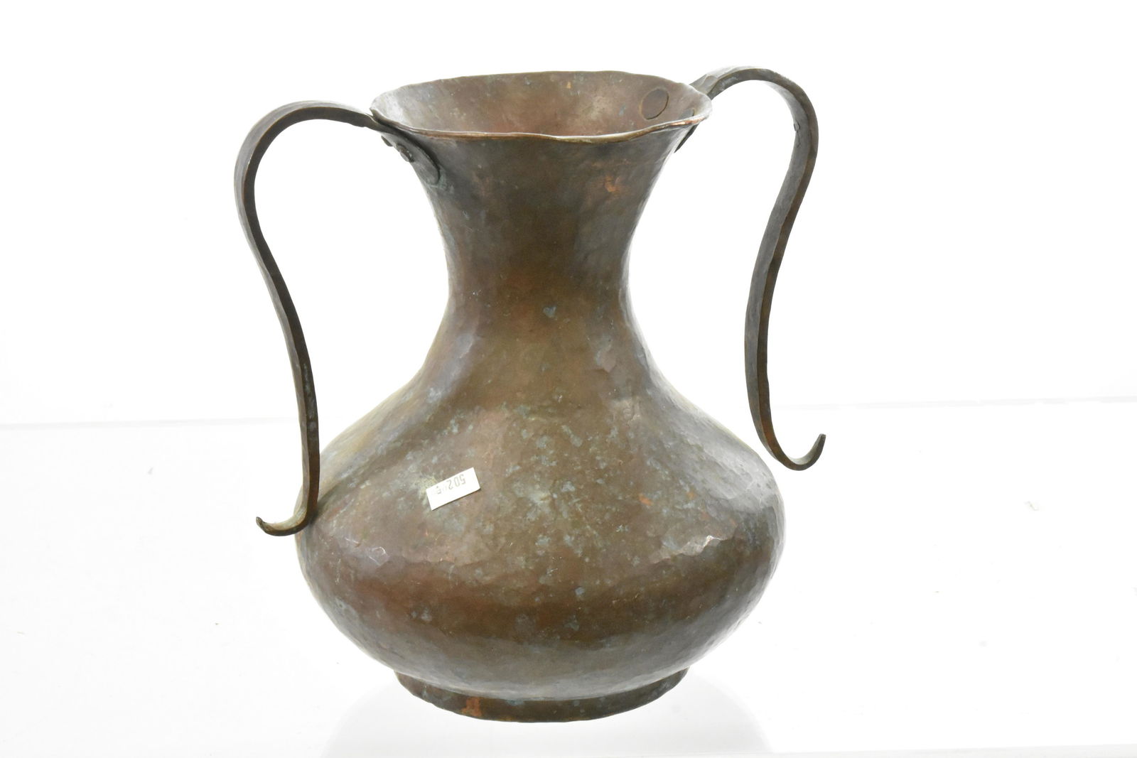 Hand Hammered Arts and Crafts Copper Vase (1 of 3)