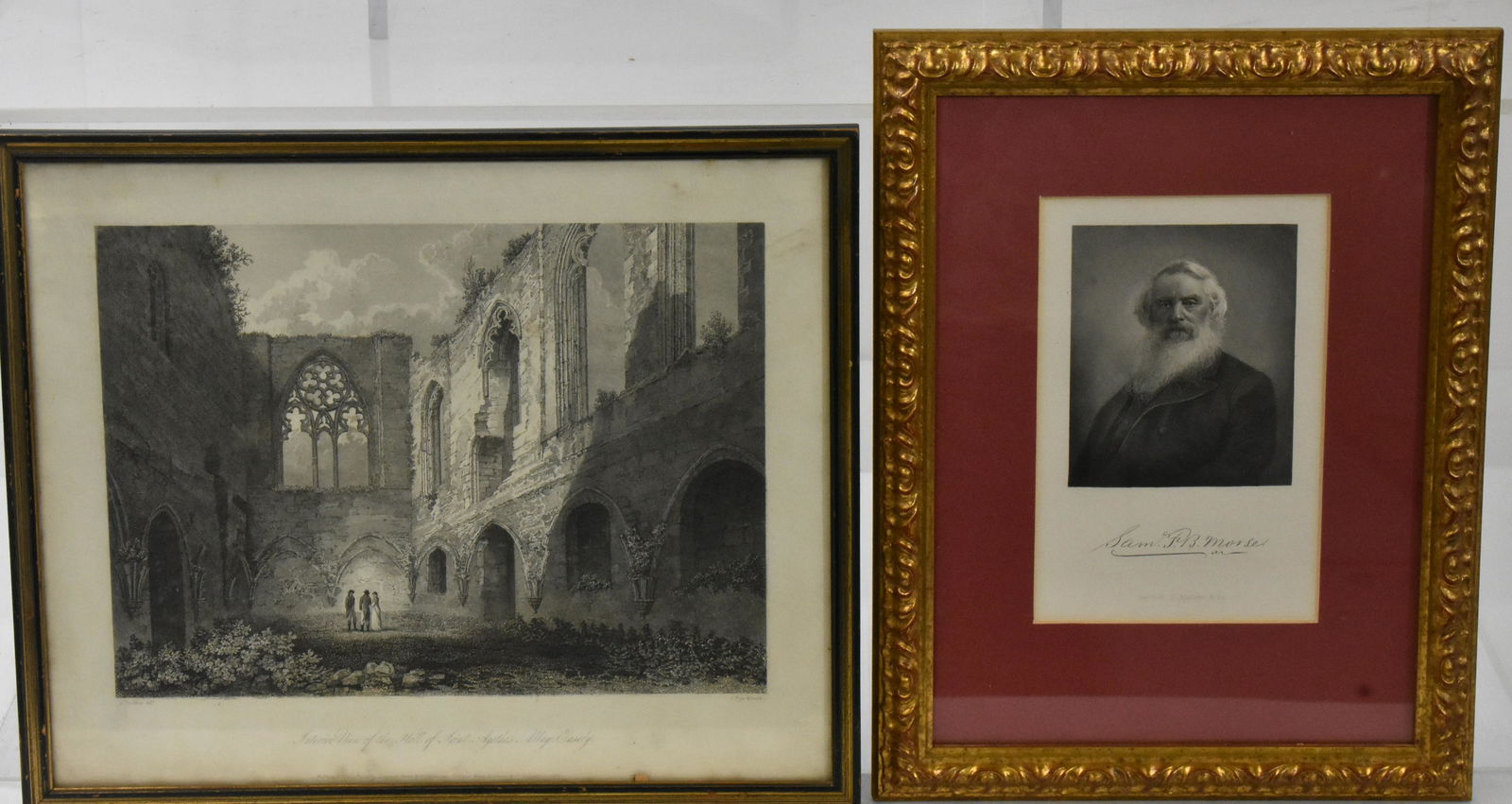 Small Engraving of Samuel F.B. Morse & another (1 of 5)