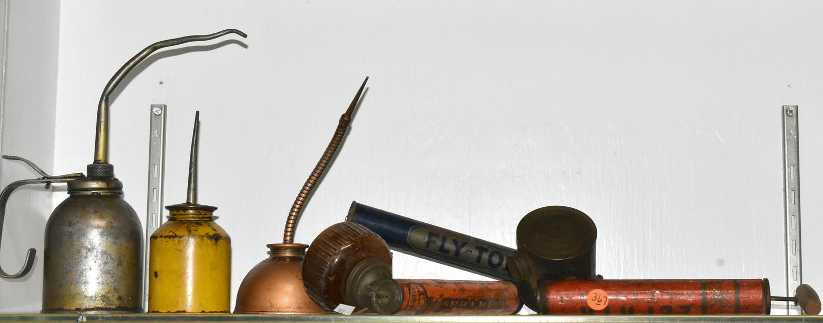 Vintage Bug Sprayers and Oil Cans (1 of 1)