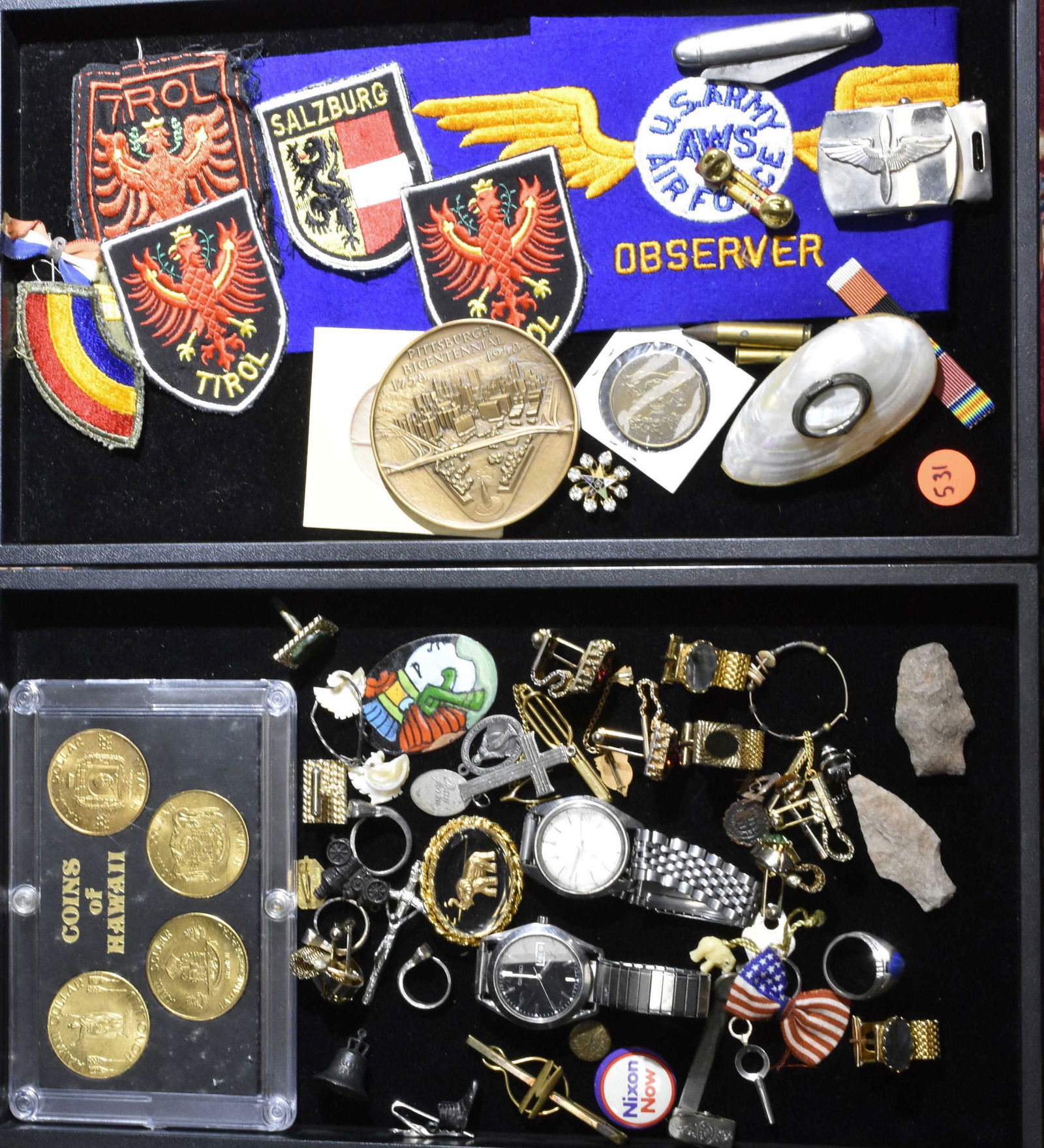 Two Trays Eclectic Men's Grouping (1 of 5)