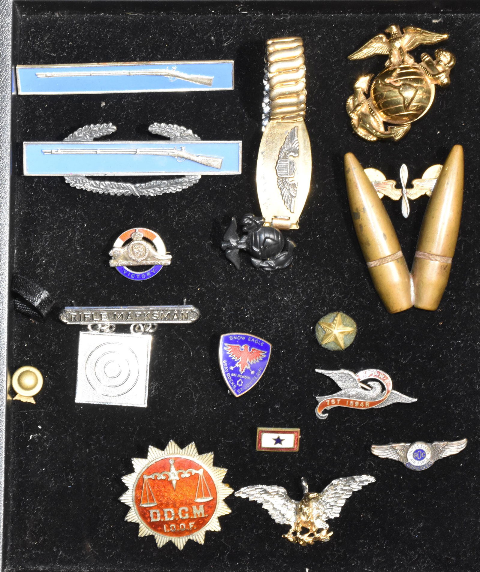 Estate Sterling and Military Items (1 of 3)