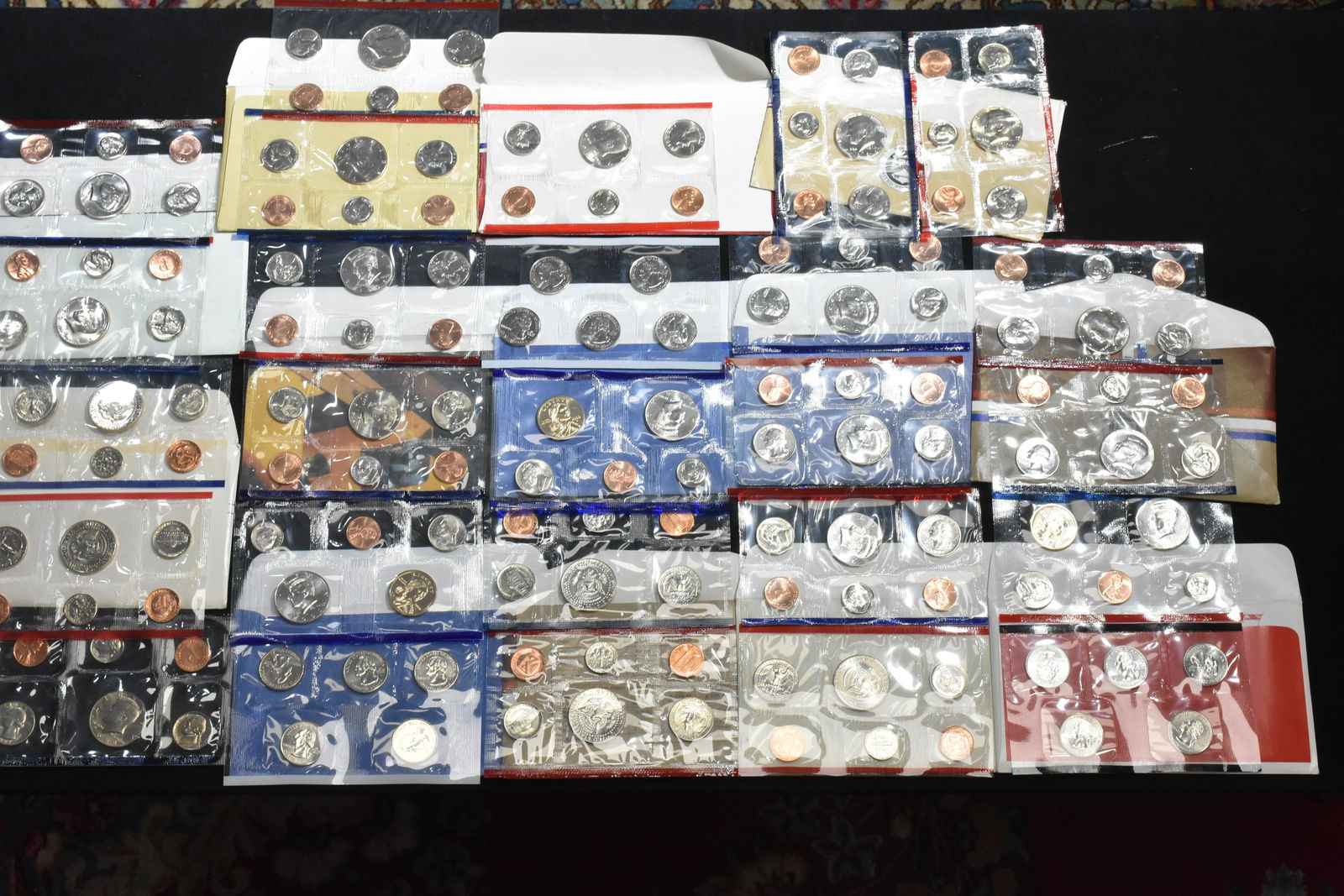 Fourteen US Mint and Proof Coin Sets (1 of 5)