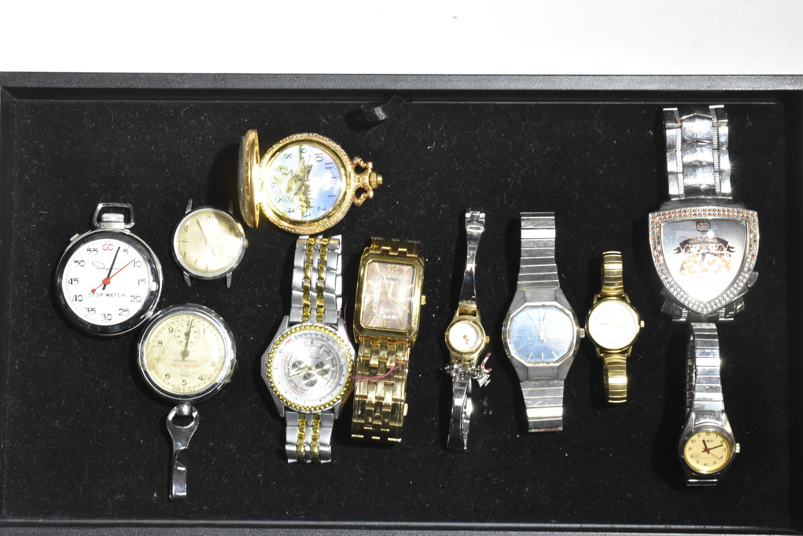 Vintage Stopwatch and Watch Grouping (1 of 7)