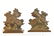 Bronze Jousting Knight Bookends - 2