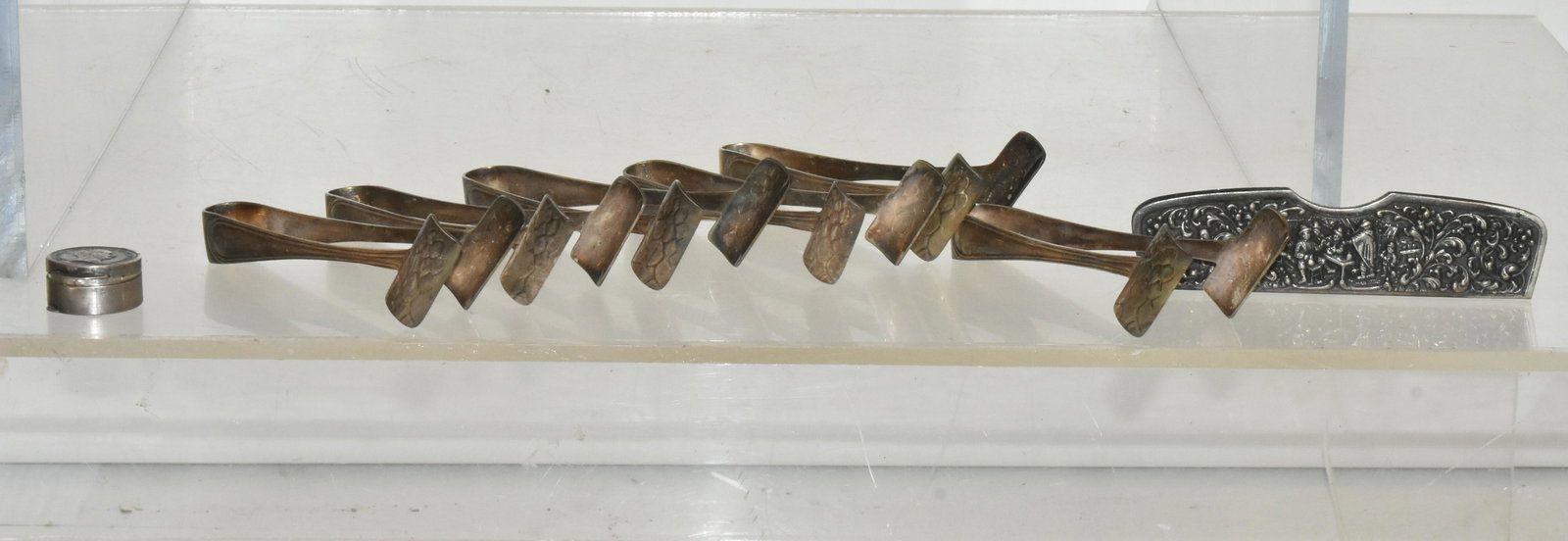 Sheffield Confection Tongs and Silver Items (1 of 4)