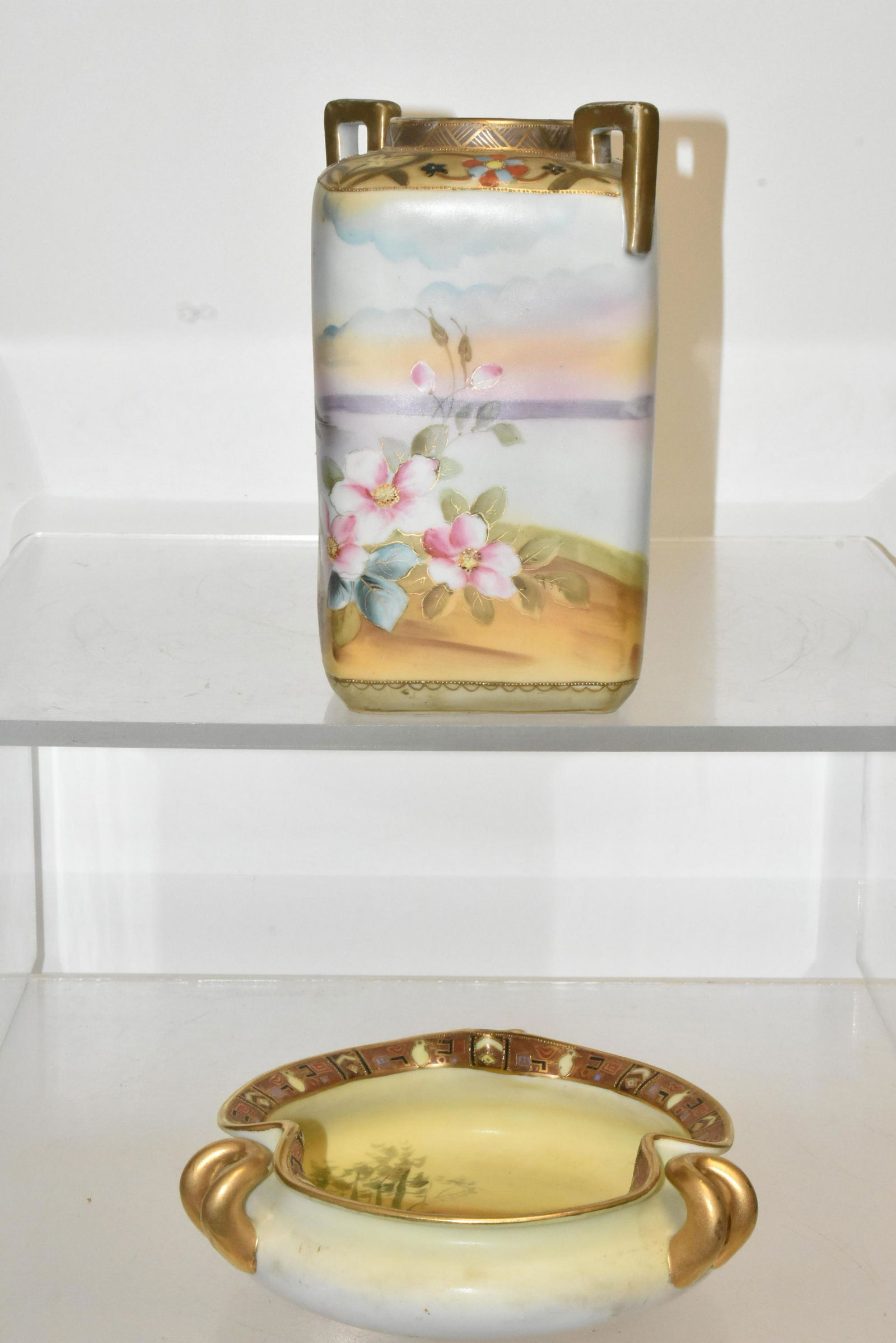 (2) Pieces of Hand Painted Nippon (1 of 5)