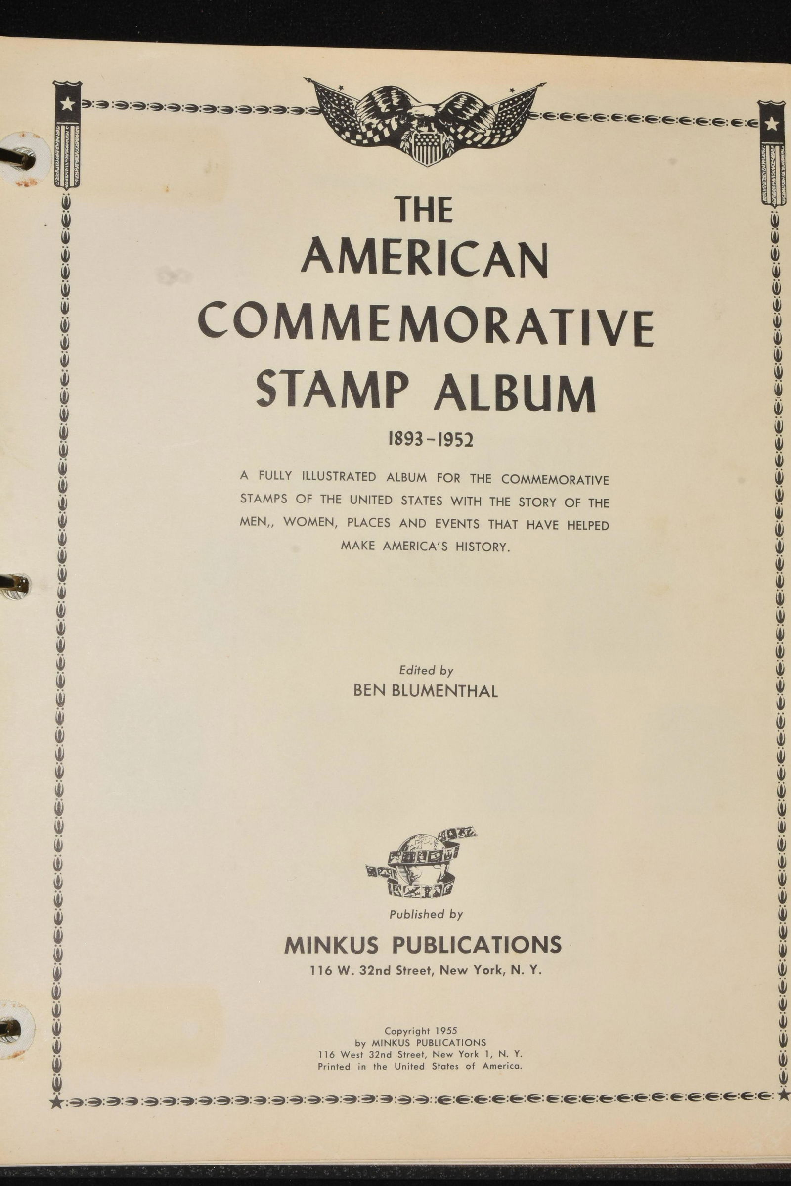 US Vintage Postage Stamps in Book (1 of 7)